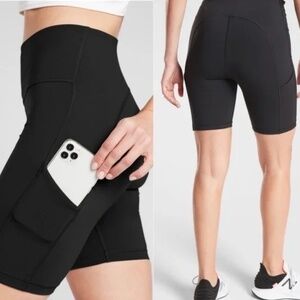 Athleta Black Athletic Shorts